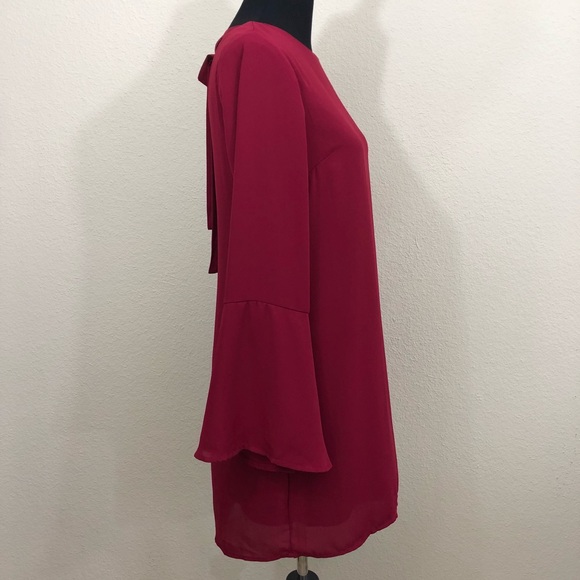 Charlotte Russe back tie shift dress size medium - Picture 2 of 8